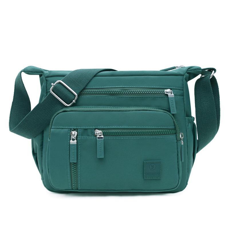 Multi-Pocket Waterproof Messenger Bag