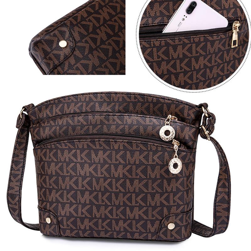New Retro Printed Single-Shoulder Bag