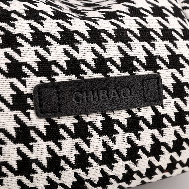 Houndstooth Small Bag