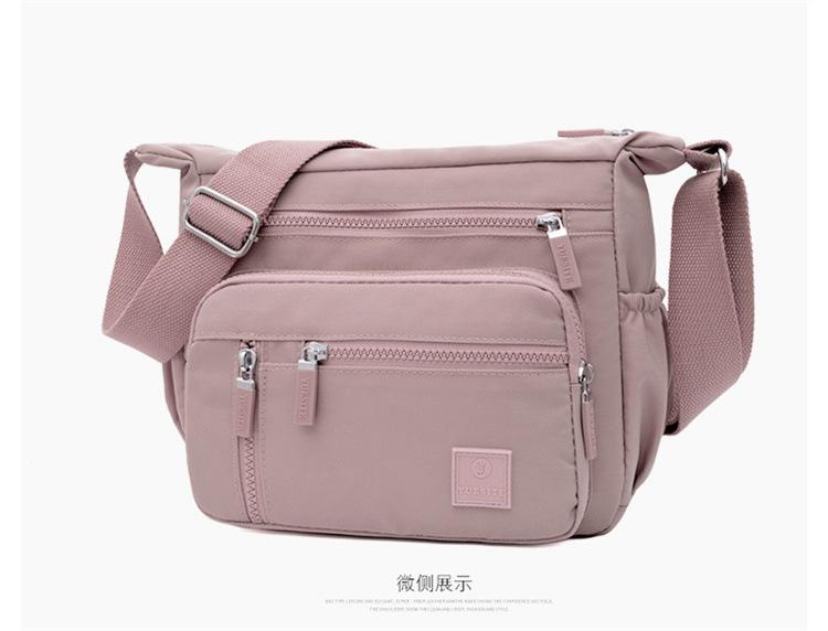 Multi-Pocket Waterproof Messenger Bag