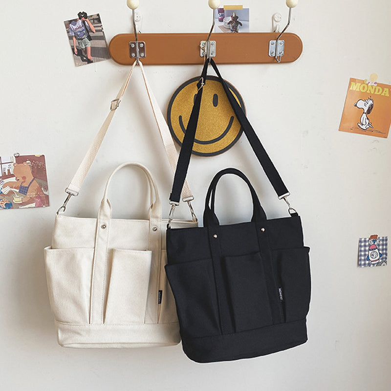 Retro Versatile Casual Canvas Portable Messenger Bag