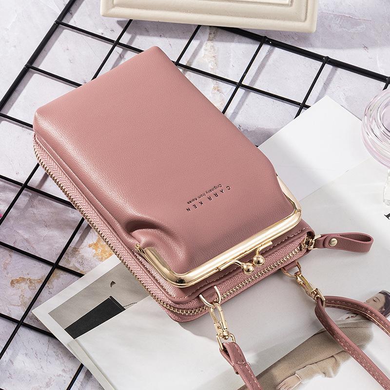 MINI Fashion Women Phone Bag Solid Crossbody Bag