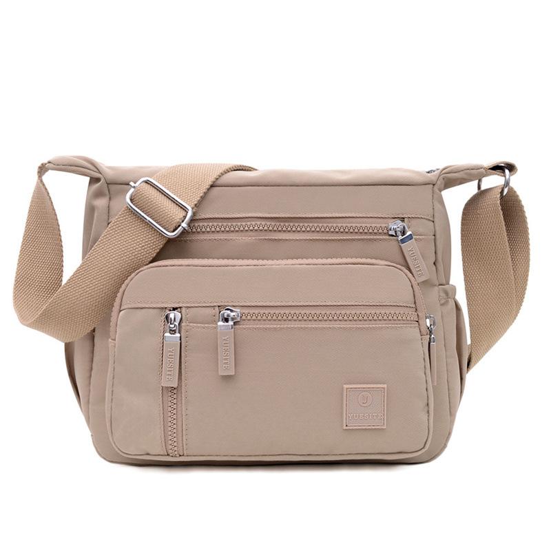 Multi-Pocket Waterproof Messenger Bag