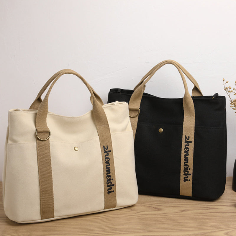 Printed Letter Crossbody Bag
