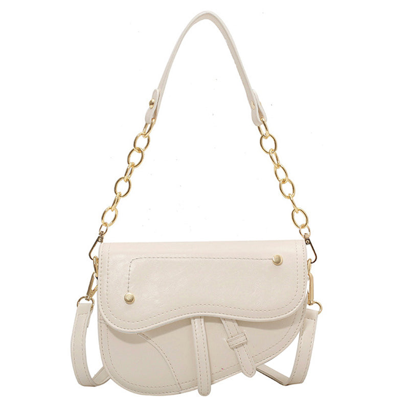 Luxury Vintage Ornament Saddle Bag