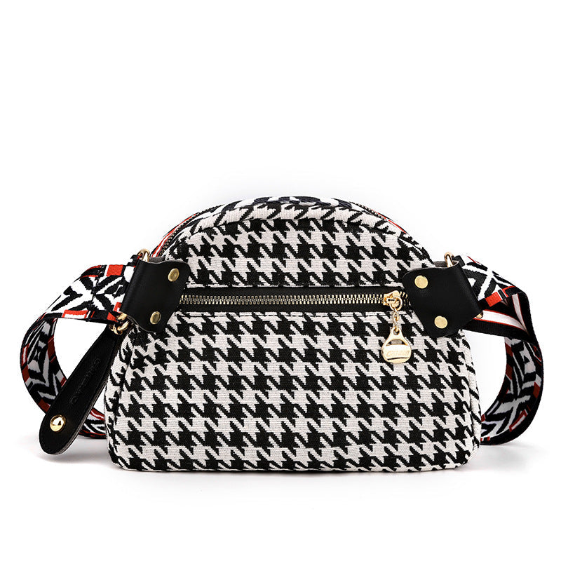 Houndstooth Small Bag