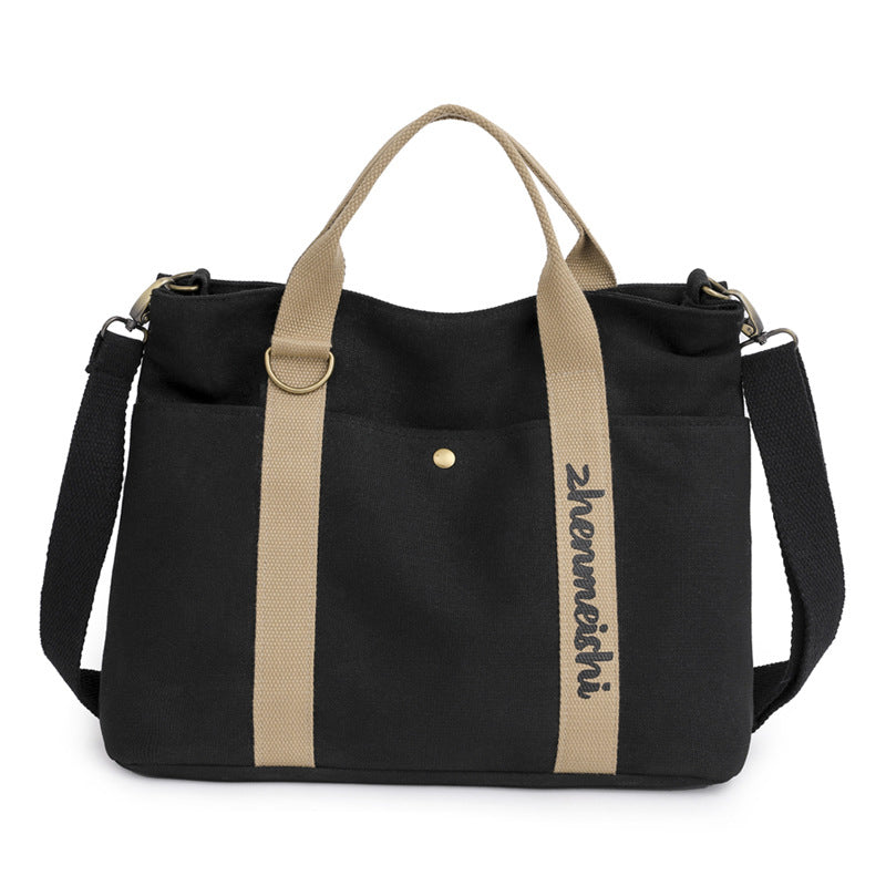 Printed Letter Crossbody Bag