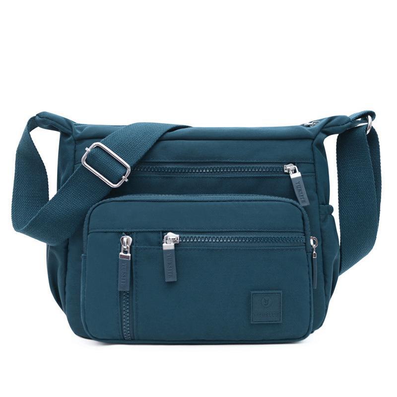 Multi-Pocket Waterproof Messenger Bag
