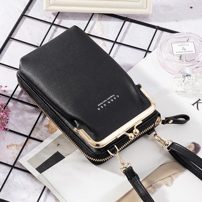 MINI Fashion Women Phone Bag Solid Crossbody Bag