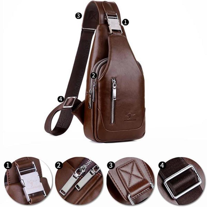 Men's Anti-theft Vintage Sling Bag