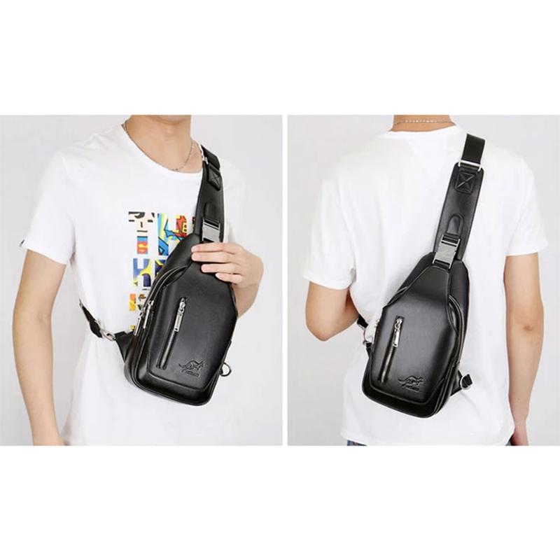 Men's Anti-theft Vintage Sling Bag