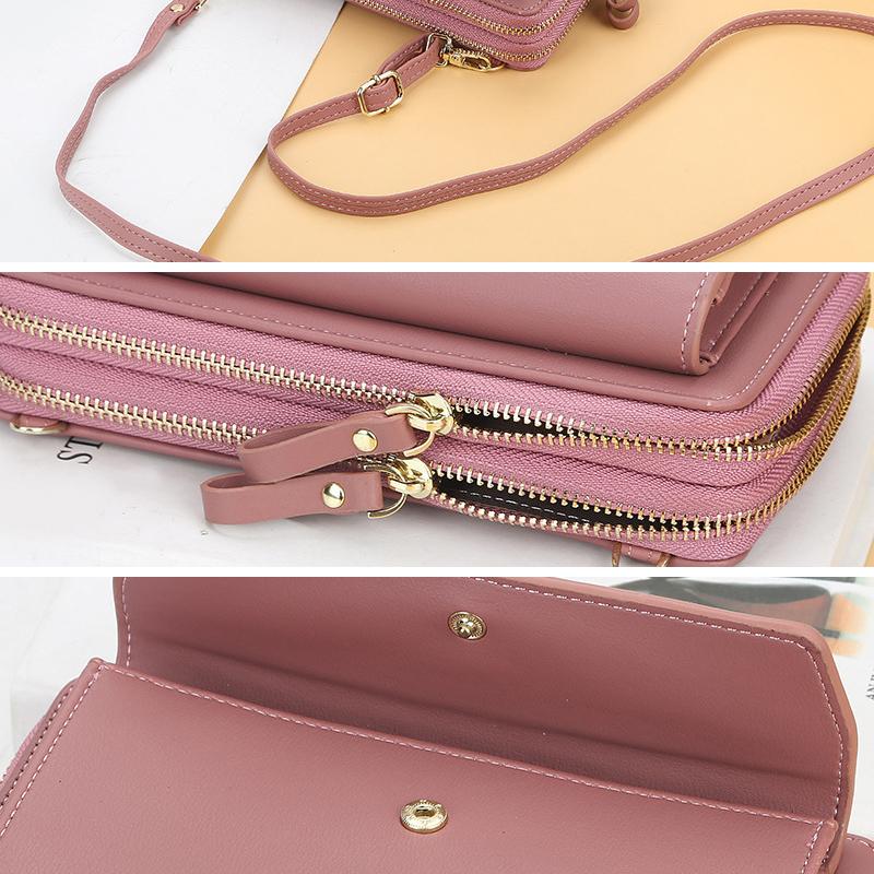 Women Small Crossbody Phone Bag, Cluth with Card Slot