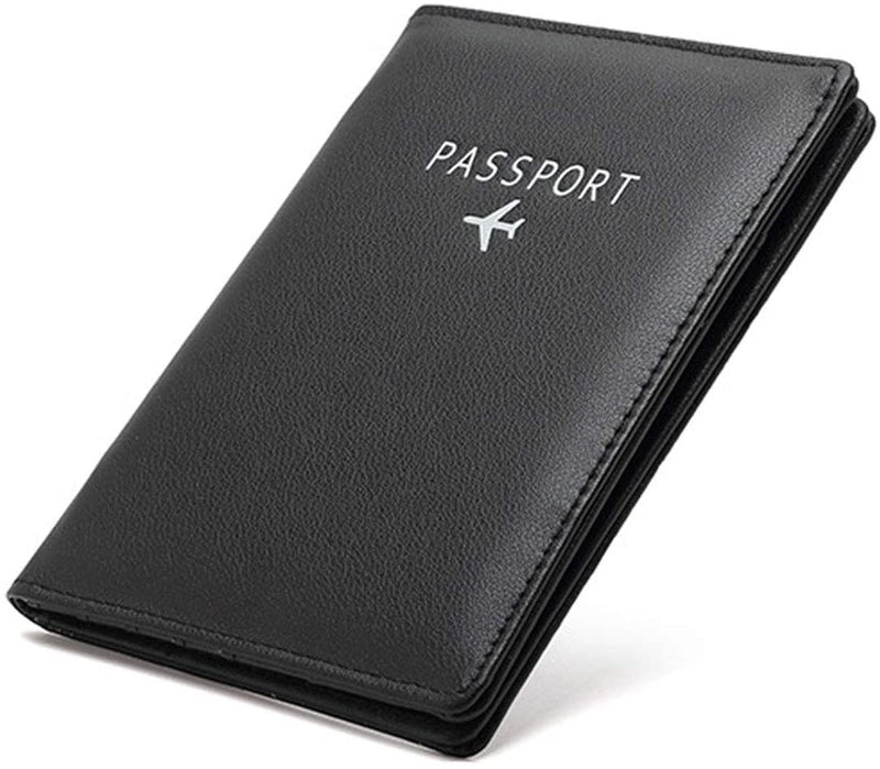 RFID Passport Holder Travel Wallet, Multifunctional Passport Note-Case