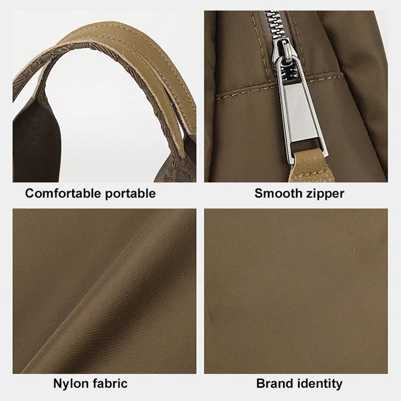 Large Capacity Nylon Crossbody Bag