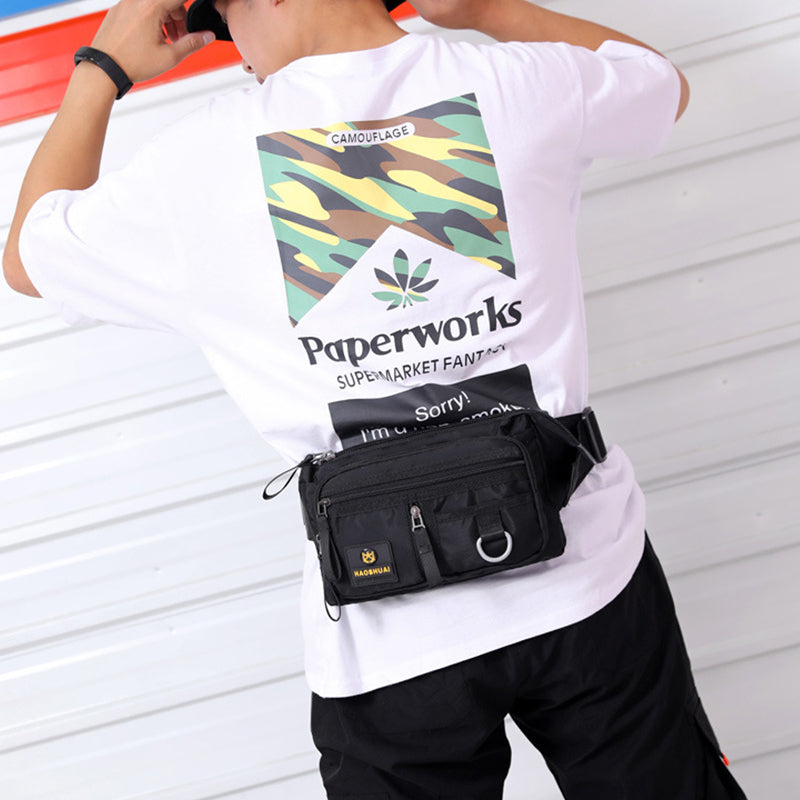 Theft Money Pocket Phone Chest Bag