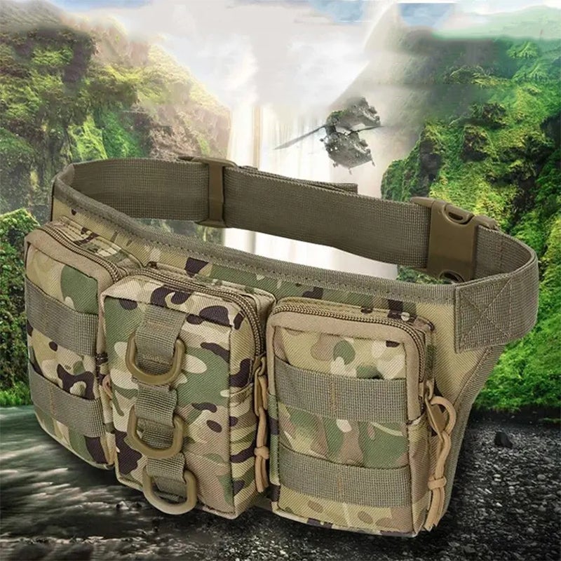 Camouflage Mountaineering Cycling Sports Bag