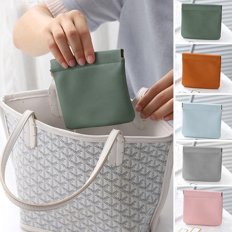 PU Leather Pocket Cosmetic Bag