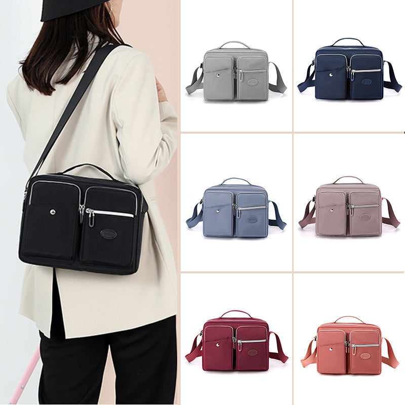 Lightweight Multi Pocket Messenger Bag