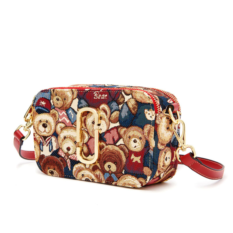 Girls Cute Bear Shoulder Mini Crossbody Bag
