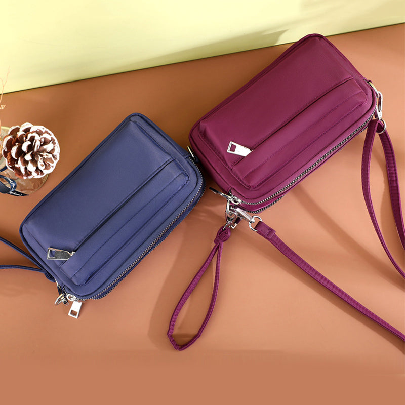Women's fashionable shoulder bag made of nylon