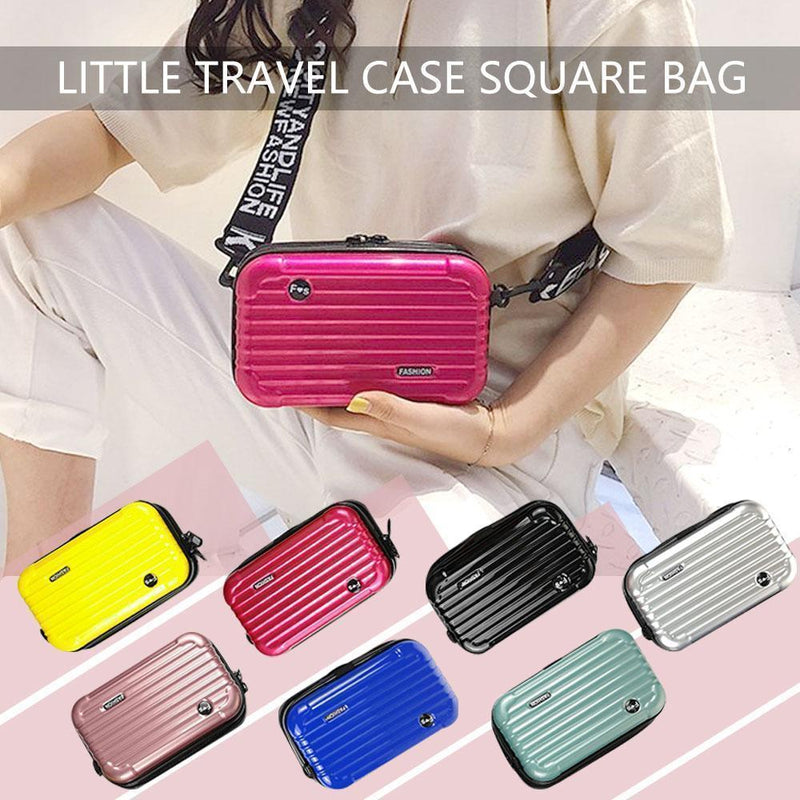 Mini size travel case shape square hand bag