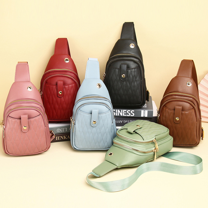 Women's fashion all match casual chest bag