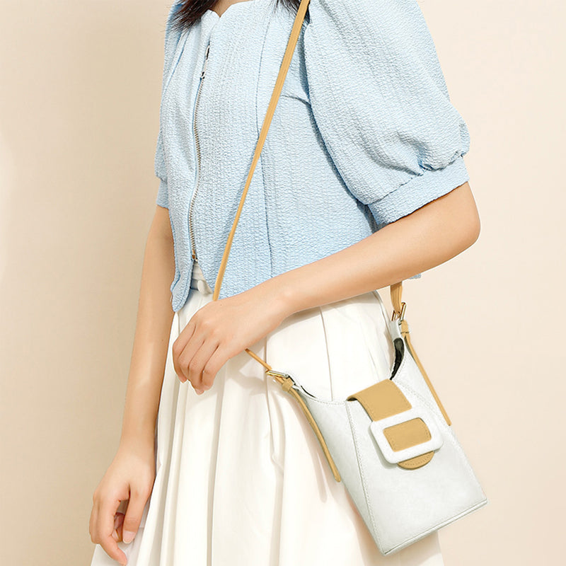 Minimalist Bucket Shoulder  Bag For Women