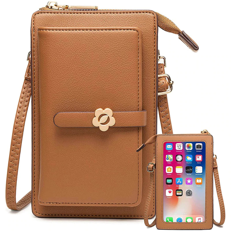 Women Touchscreen Cell Phone Purses Crossbody Bag