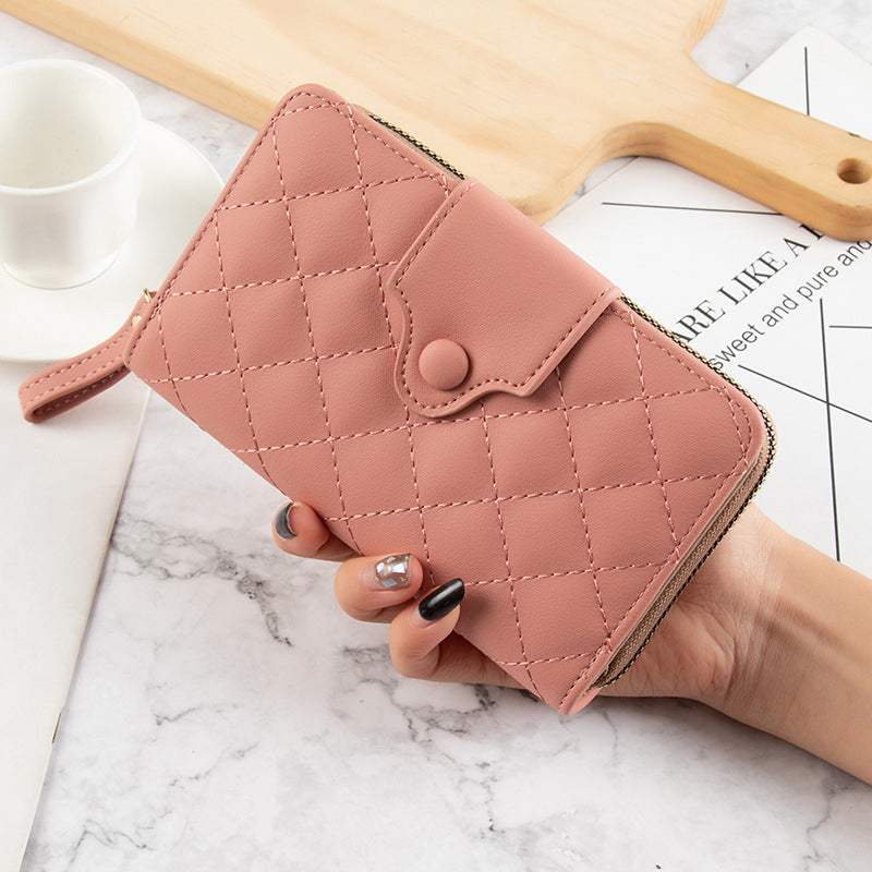Korean Diamond Lattice Coin Purse