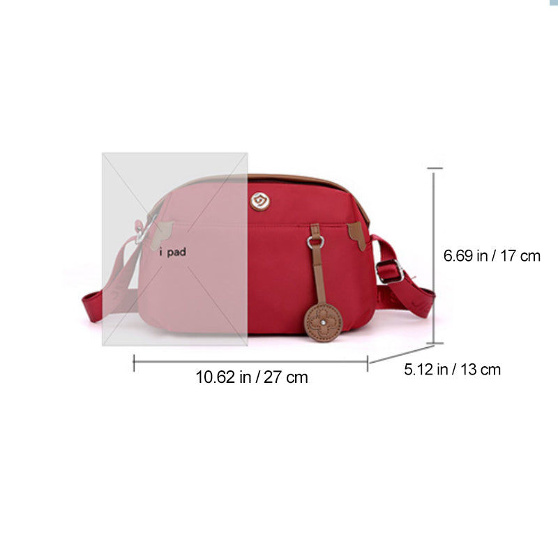 Lightweight Nylon Crossbody Bag