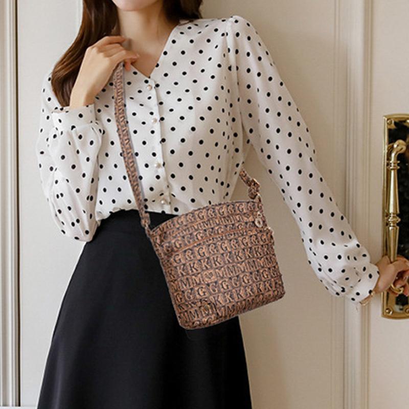 New Retro Printed Single-Shoulder Bag