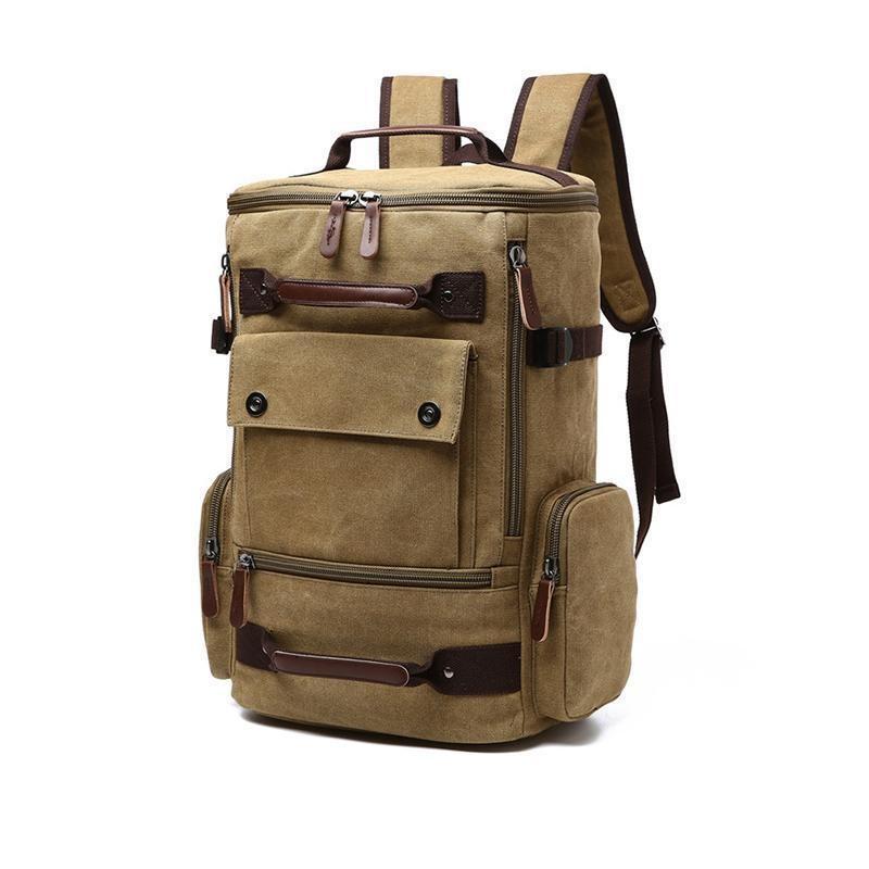 Large Capacity Canvas Travel laptop Backpack