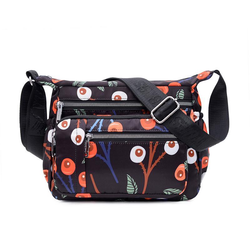 Multi-Pocket Waterproof Messenger Bag