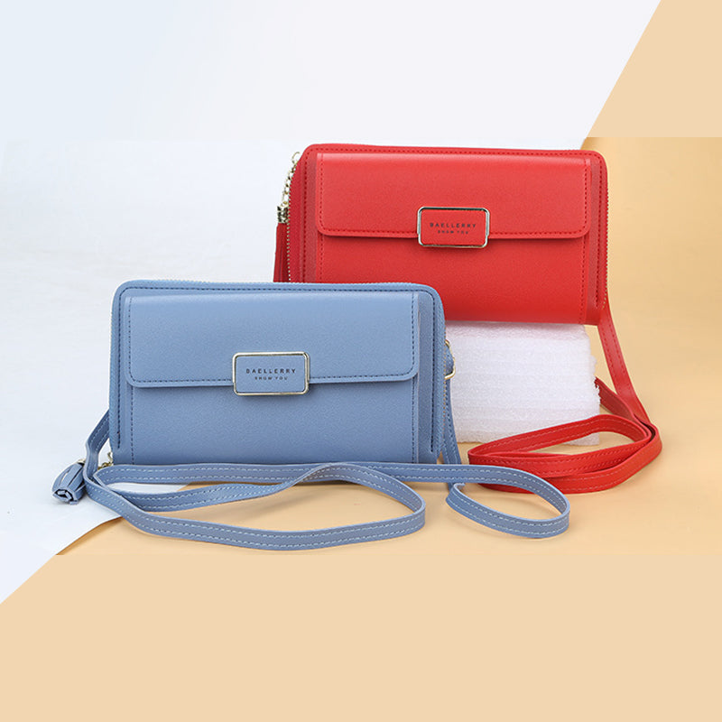 Multi-Slot Crossbody Phone Purse