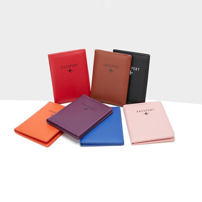 RFID Passport Holder Travel Wallet, Multifunctional Passport Note-Case