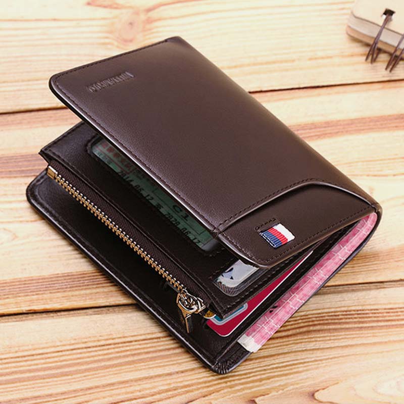 Large Capacity PU Leather Classic Wallet