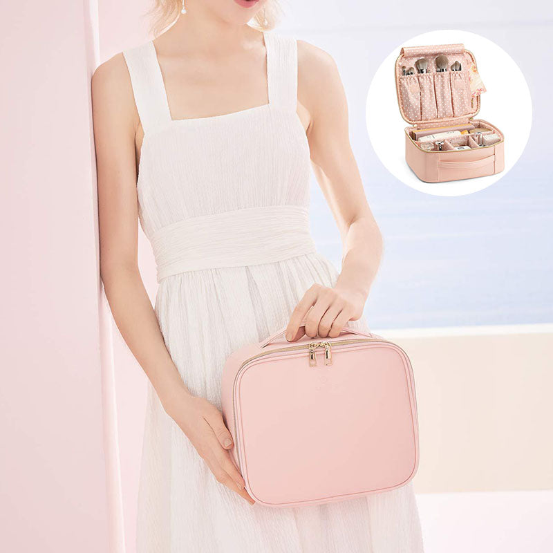 Portable PU Cosmetic Bag