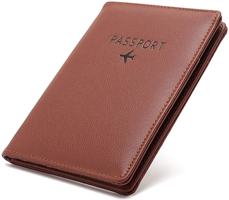 RFID Passport Holder Travel Wallet, Multifunctional Passport Note-Case