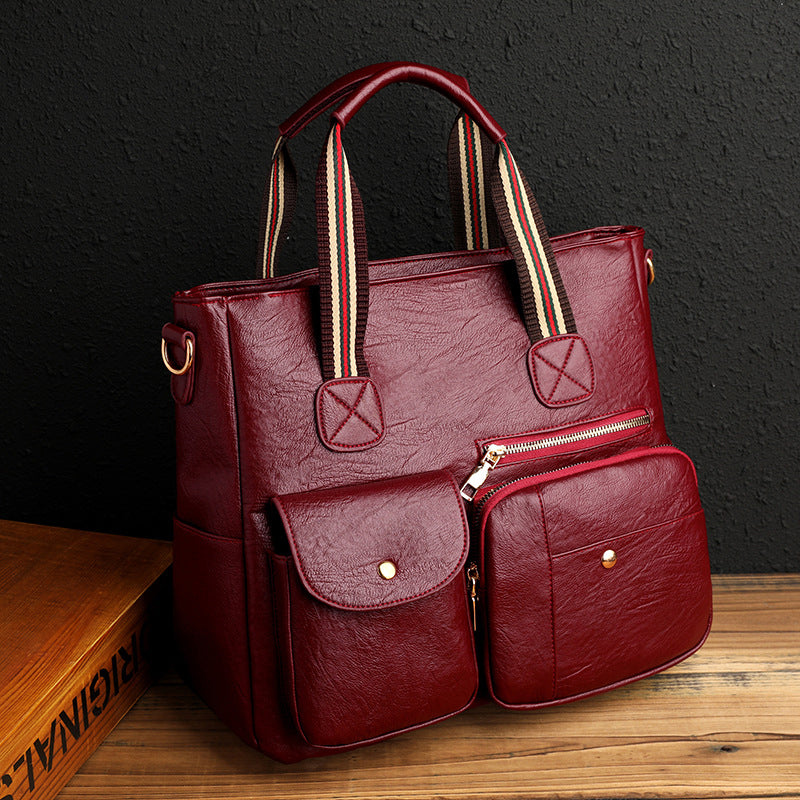 Women‘s Large capacity Multi-pocket Handbag