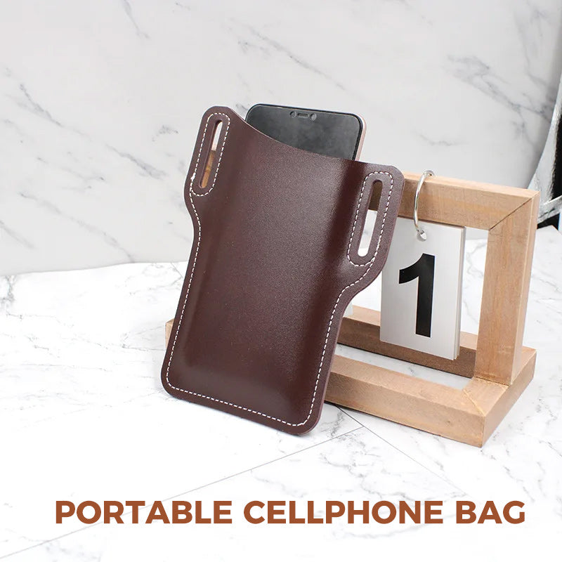 Men's Cell Phone Belt Waist Bag Fanny Pack