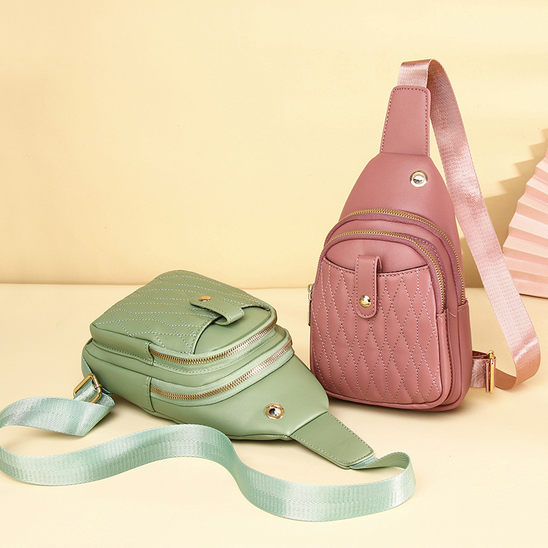 Women's fashion all match casual chest bag