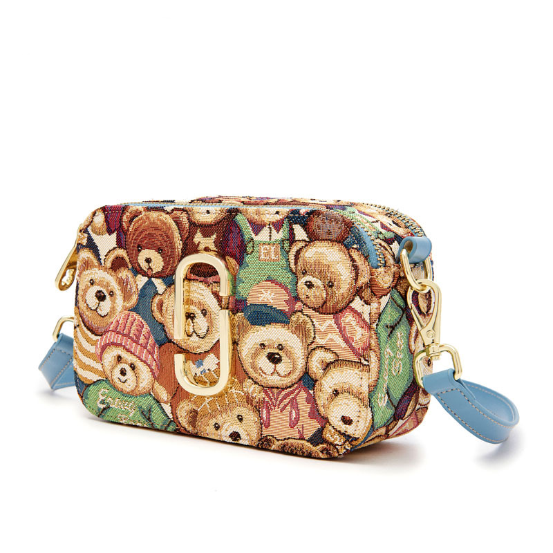 Girls Cute Bear Shoulder Mini Crossbody Bag