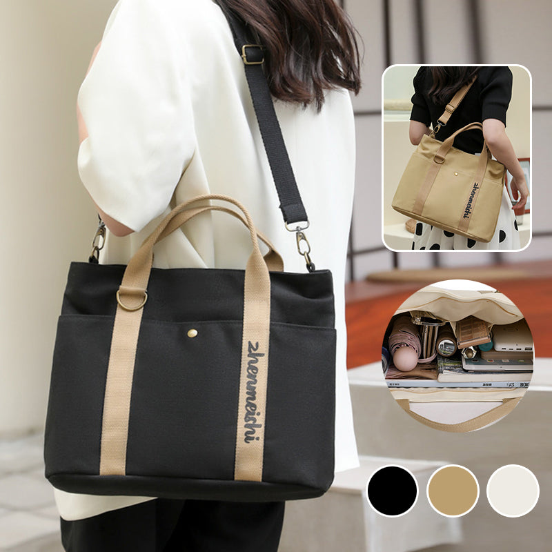 Printed Letter Crossbody Bag