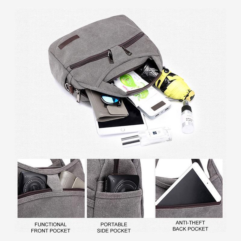 Large Capacity Waterproof Crossbody Shoulder Bag