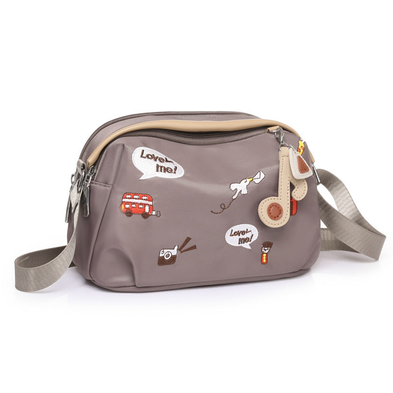 Nylon Print Pouch