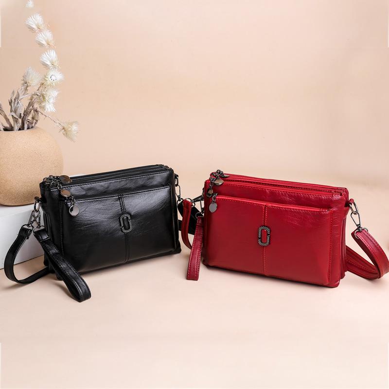 New Small Bag Female PU Leather Shoulder Bag