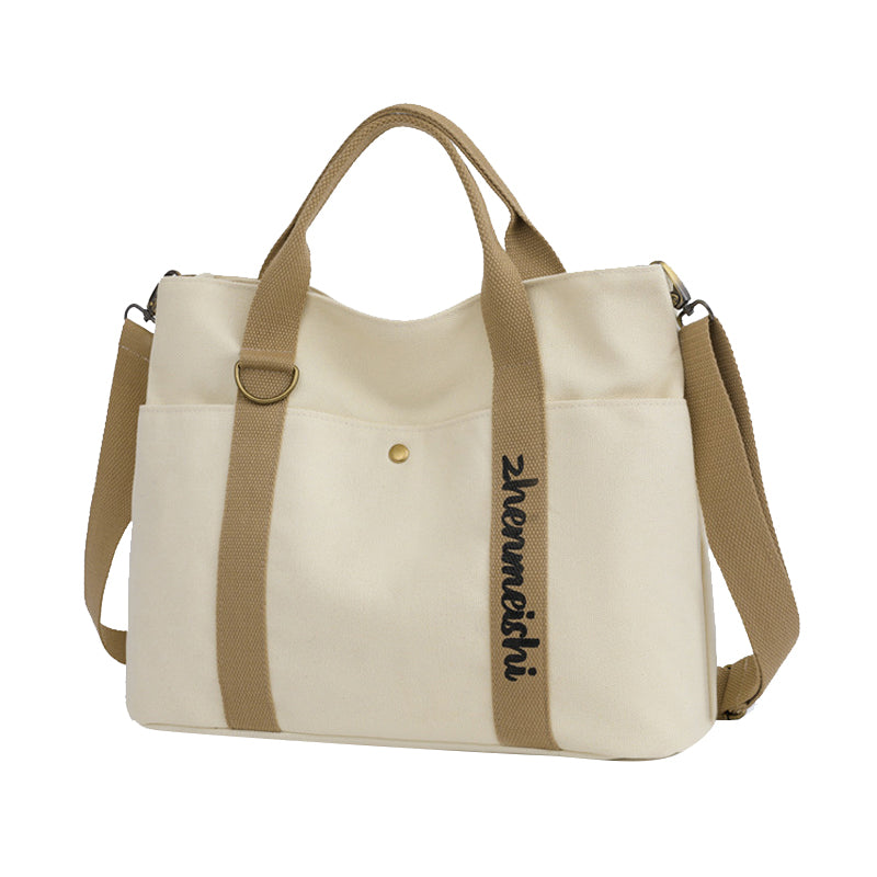 Printed Letter Crossbody Bag