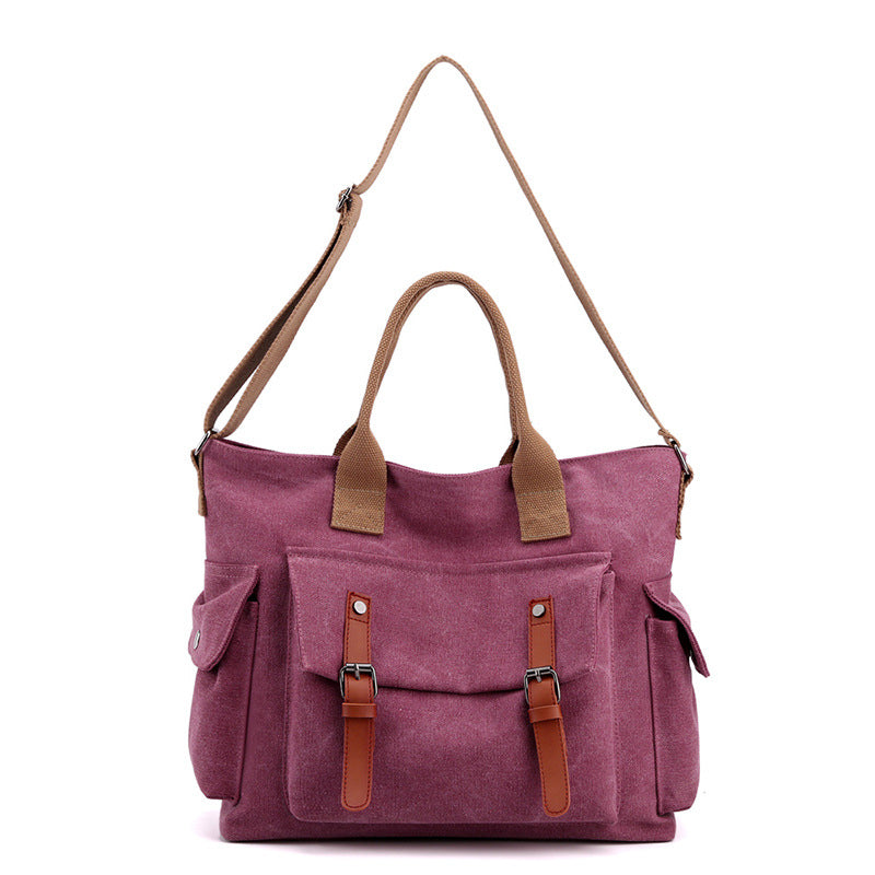 Large Capacity Tote Canvas Bag