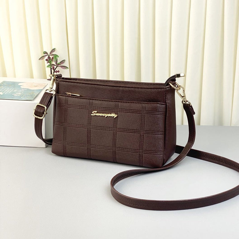 Fashion Large-capacity Anti-theft Soft Leather Messenger Bag