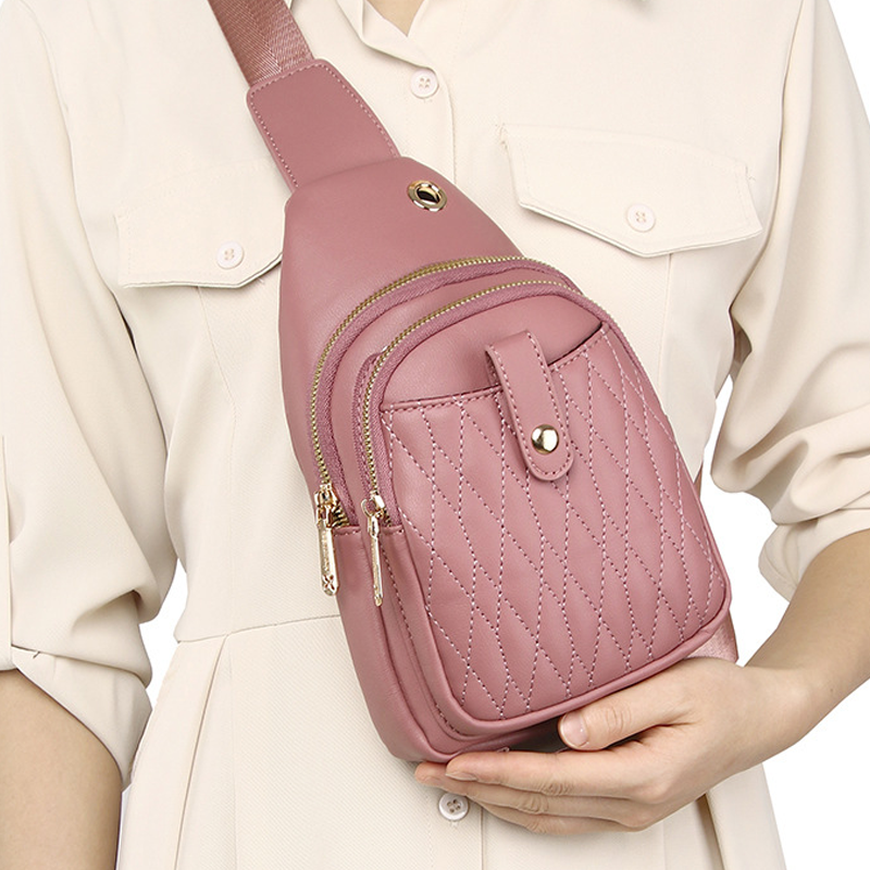 Women's fashion all match casual chest bag